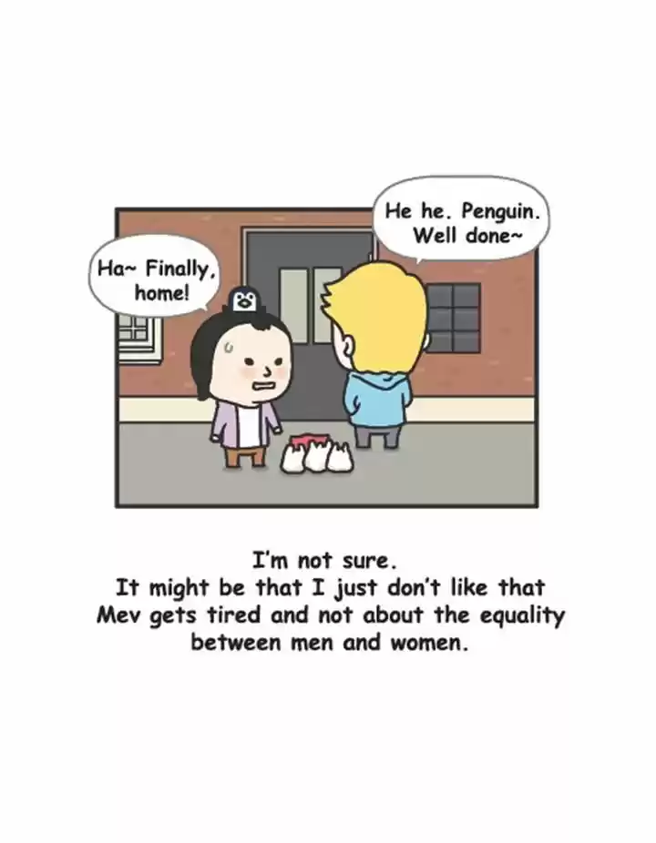 Penguin Loves Mev 100