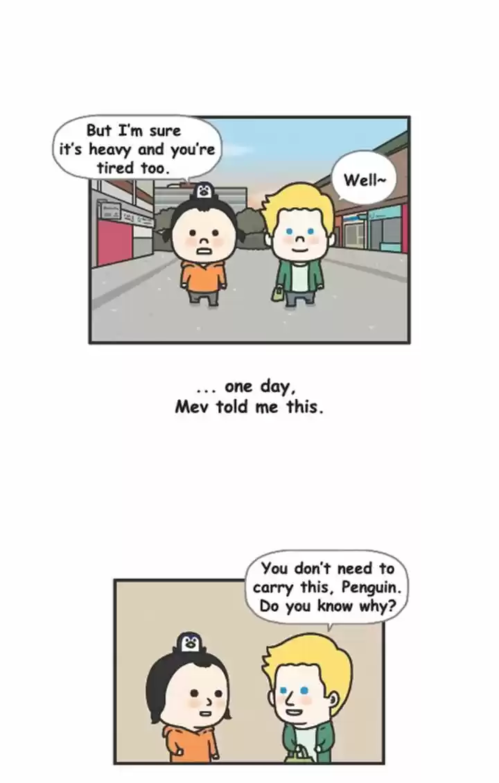 Penguin Loves Mev 100