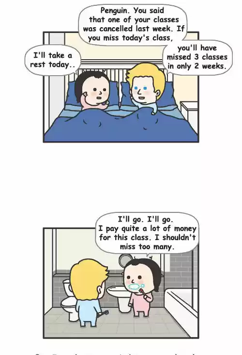 Penguin Loves Mev 73