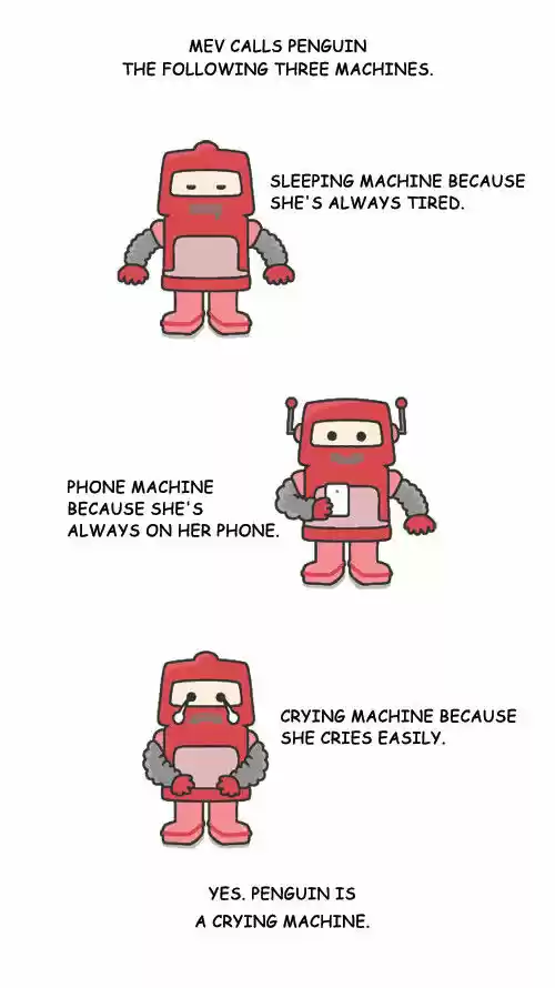 Penguin Loves Mev 9
