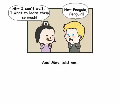 Penguin Loves Mev 91