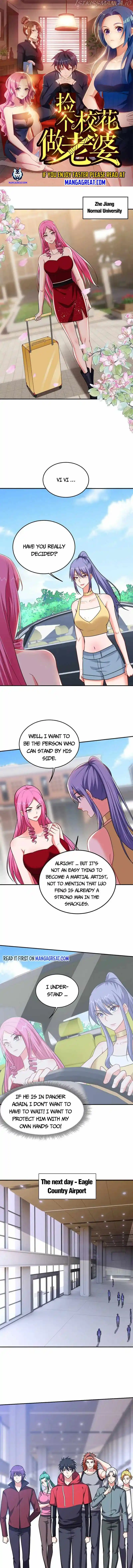 Picking up a School Beauty to Be Wife Chapter 345