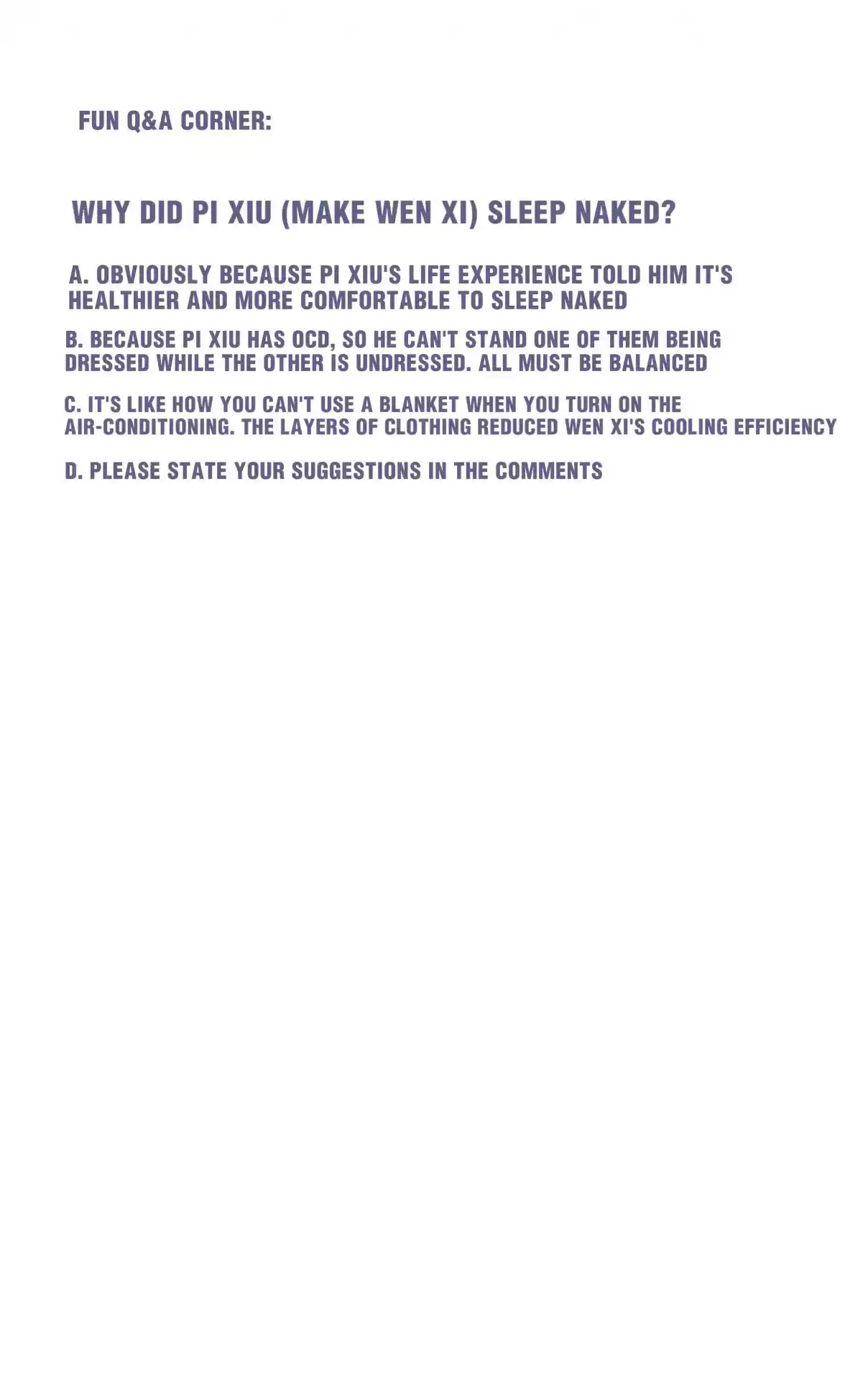 Pixiu's Eatery, No Way Out 11 Wearing Too Much Affects Your Cooling Rate