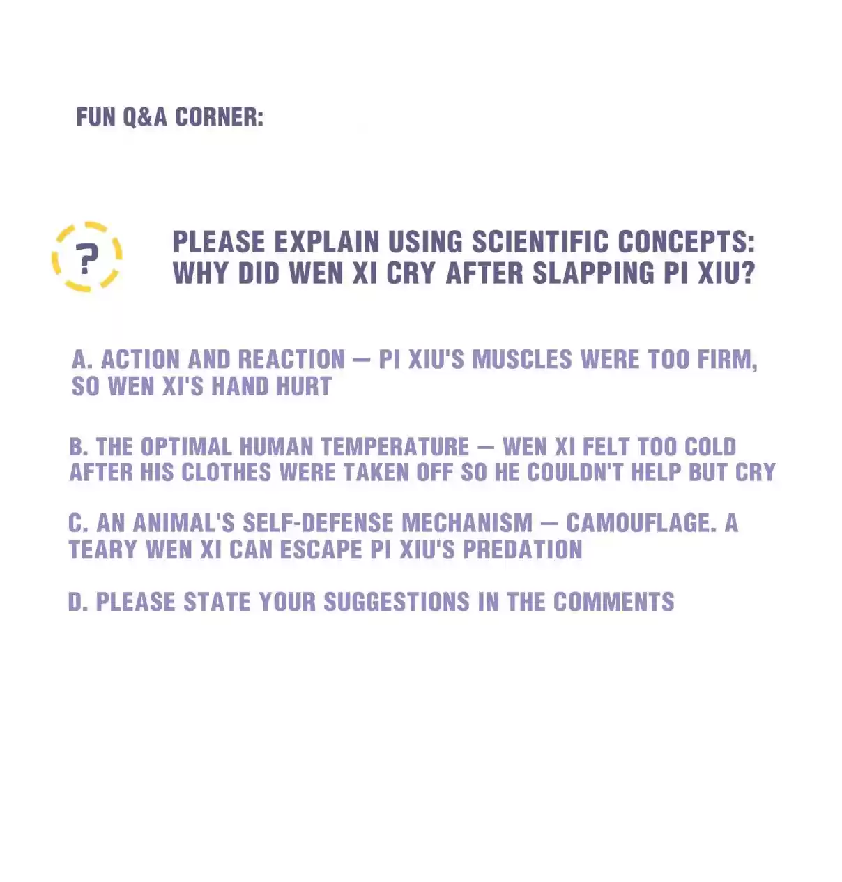 Pixiu's Eatery, No Way Out 12 Feigning Ignorance?