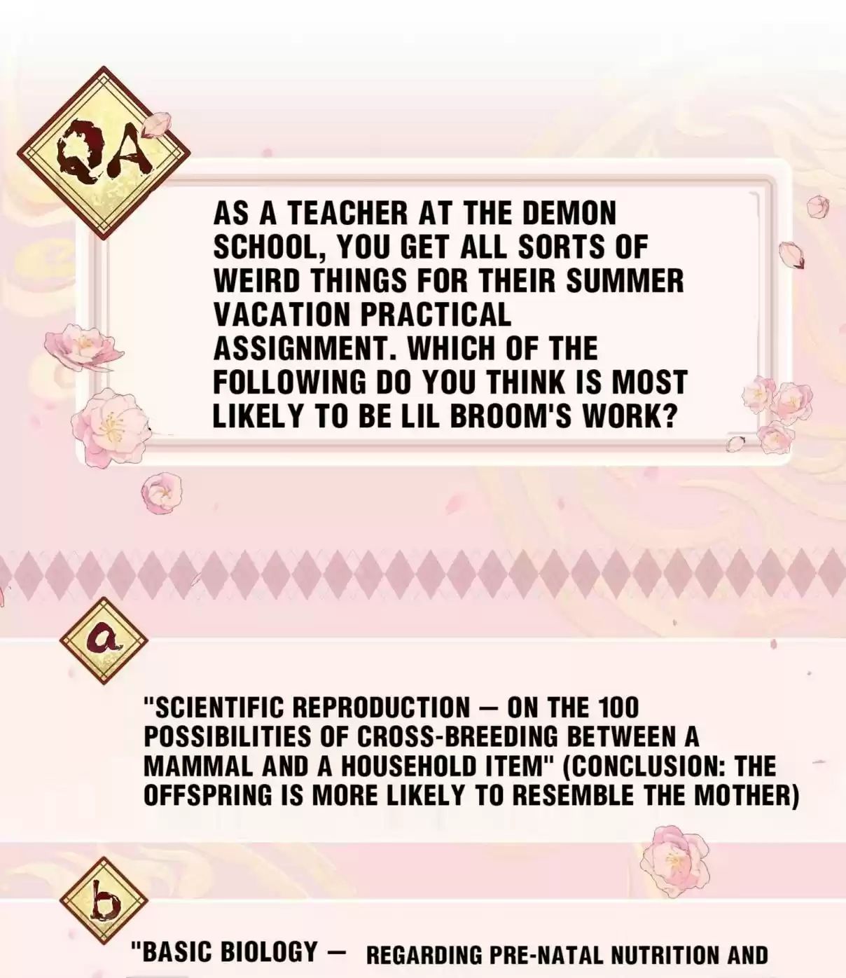 Pixiu's Eatery, No Way Out 33.2 Mom!