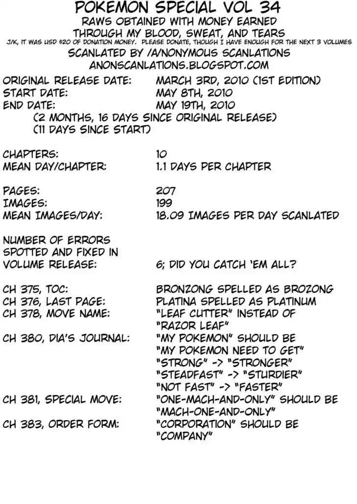 Pocket Monster Special 384
