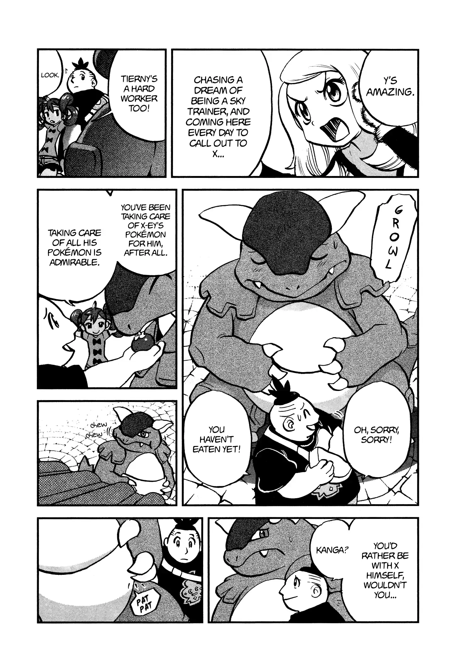 Pocket Monster Special Vol.55 Chapter 549: Kangaskhan, Wait
