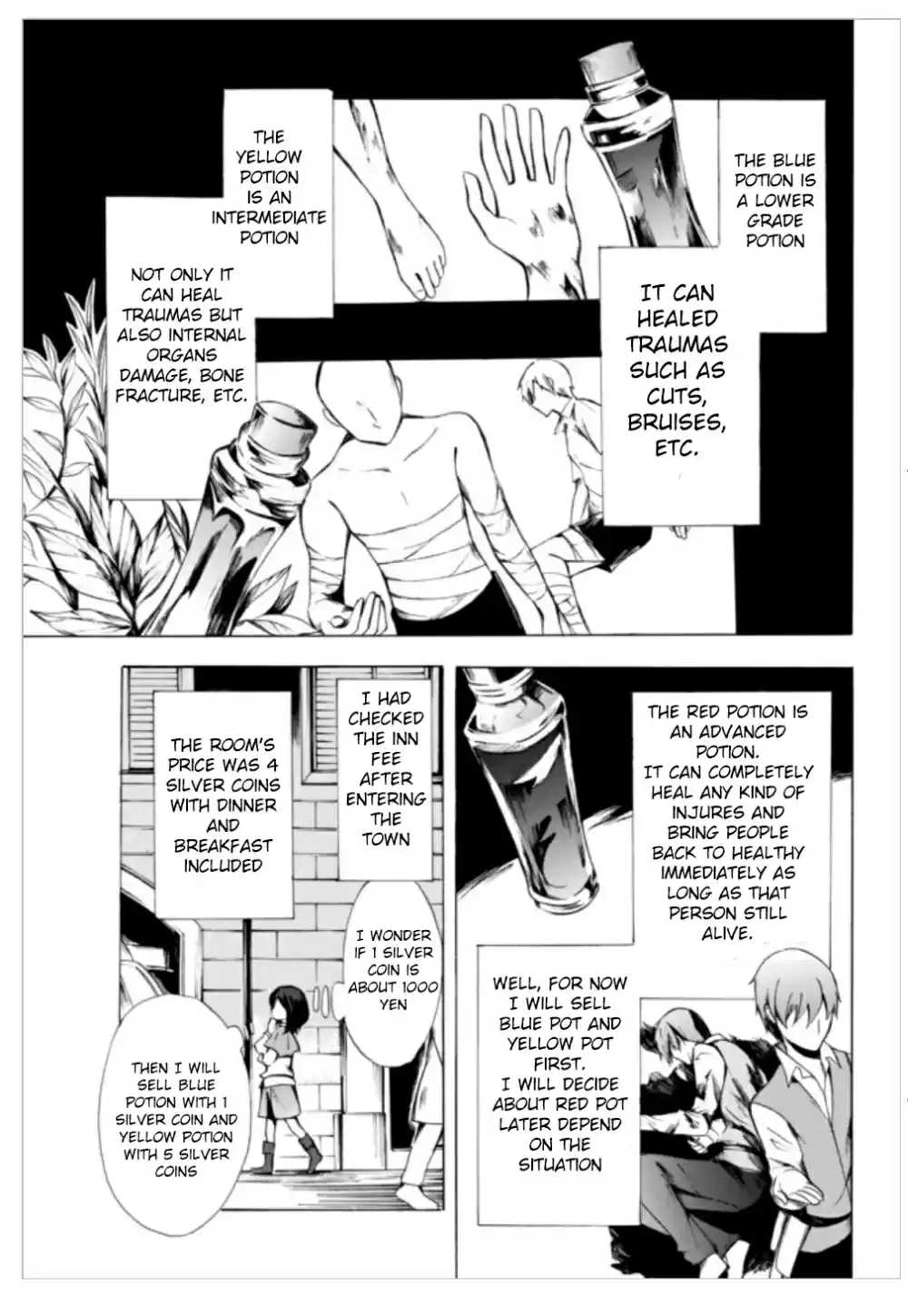 Potion danomi de Ikinobimasu! Ch. 2.1