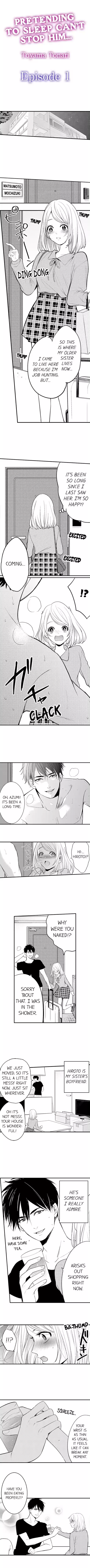 Pretending to Sleep Can't Stop Him... Ch.1