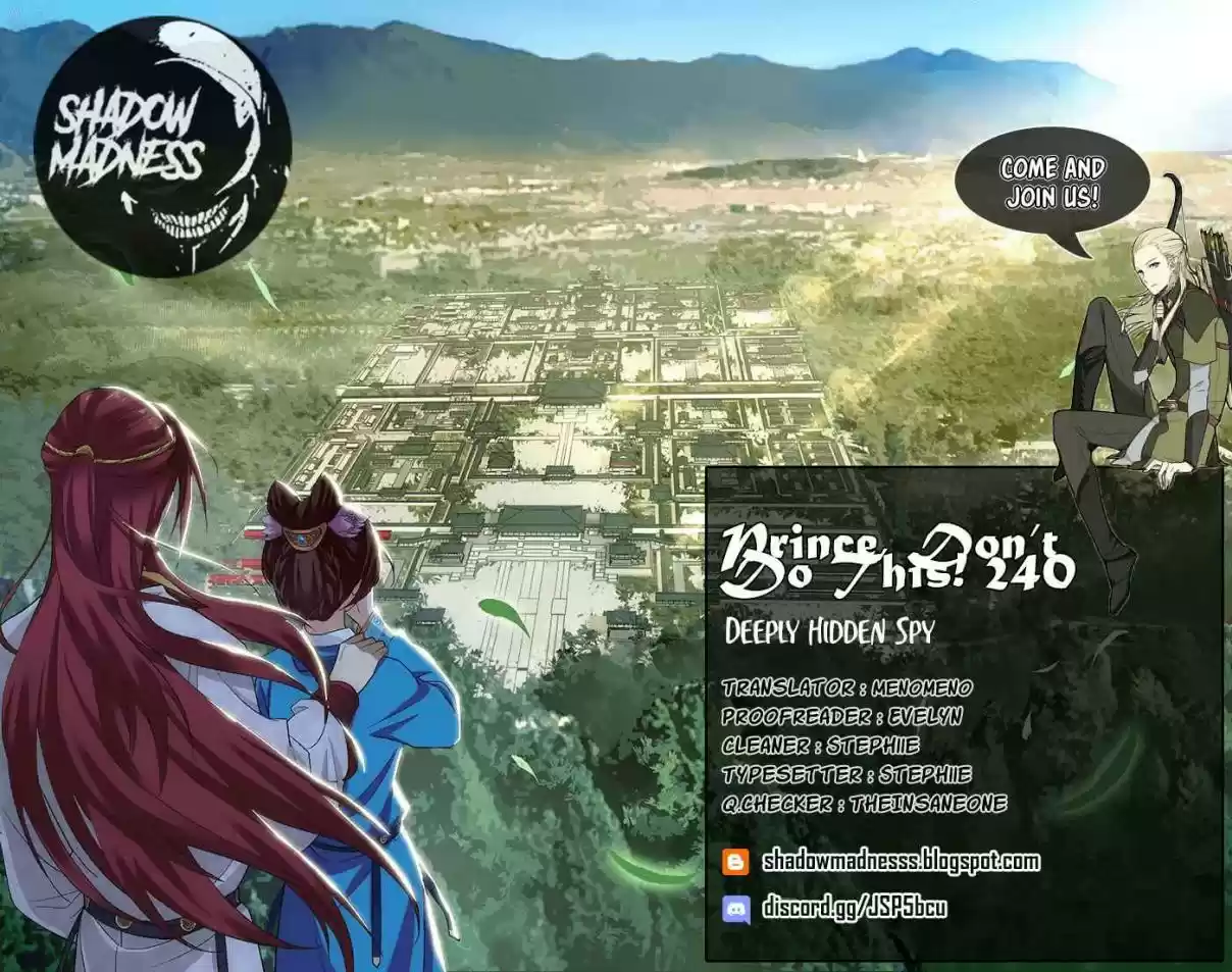 Prince, Don't Do This! Ch. 240 Deeply Hidden Spy