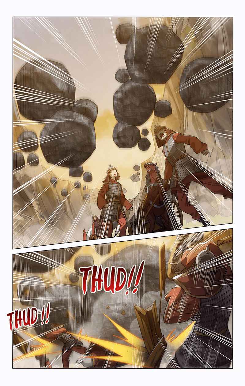 Prince, Don't Do This! Ch. 292 Large stone and rain of arrows block the road