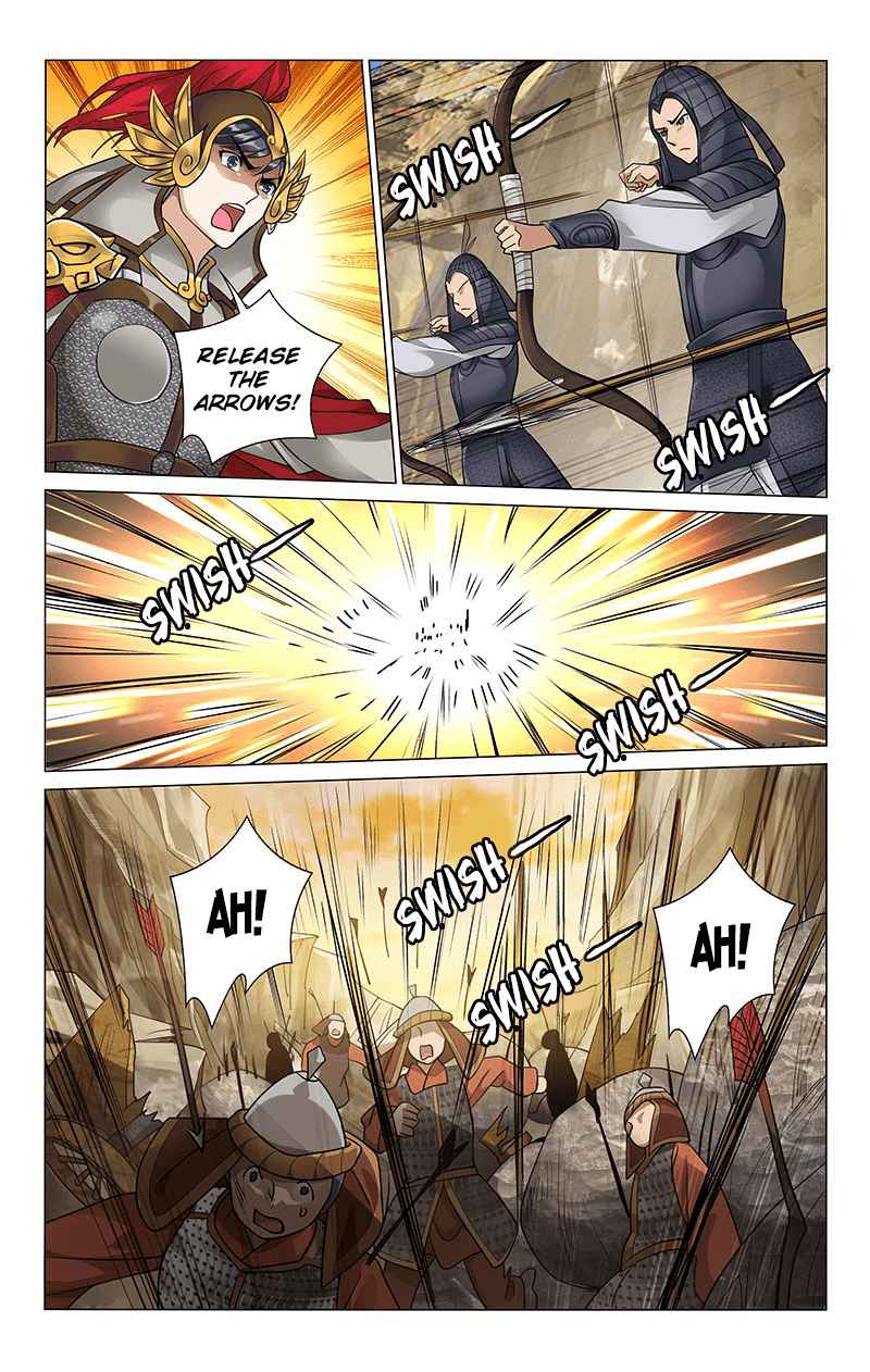 Prince, Don't Do This! Ch. 292 Large stone and rain of arrows block the road