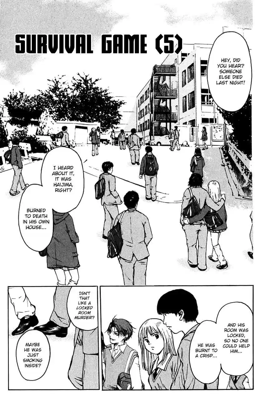 Psychometrer Eiji Vol. 23 Ch. 182 Survival Game (5)