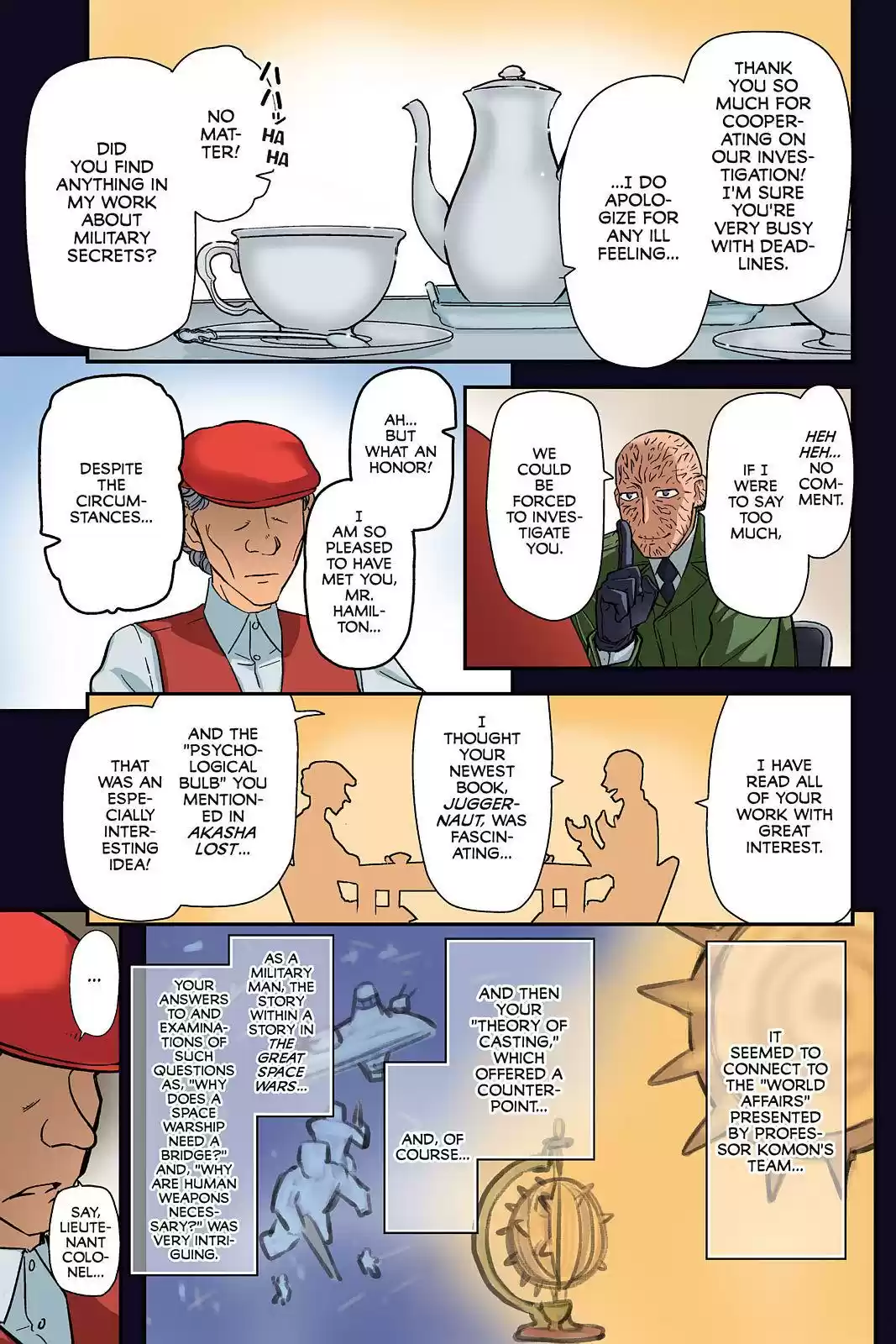 Pumpkin Scissors Chapter 117