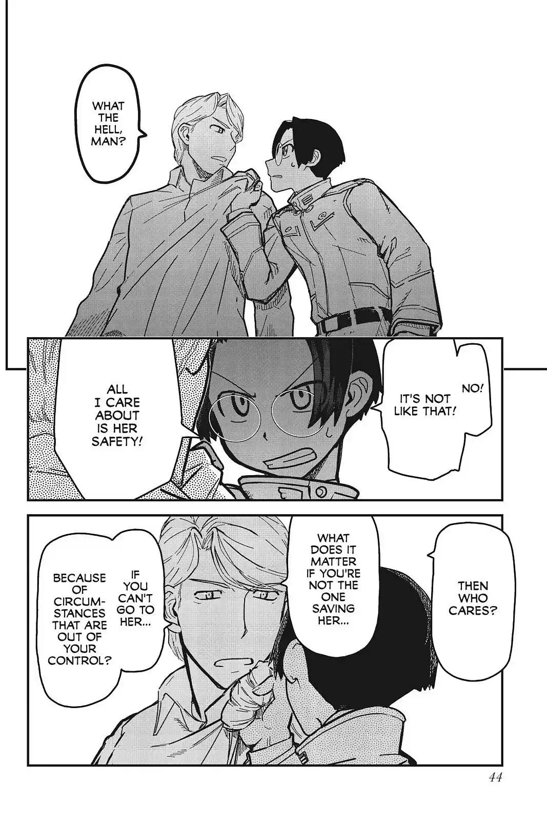 Pumpkin Scissors Chapter 117