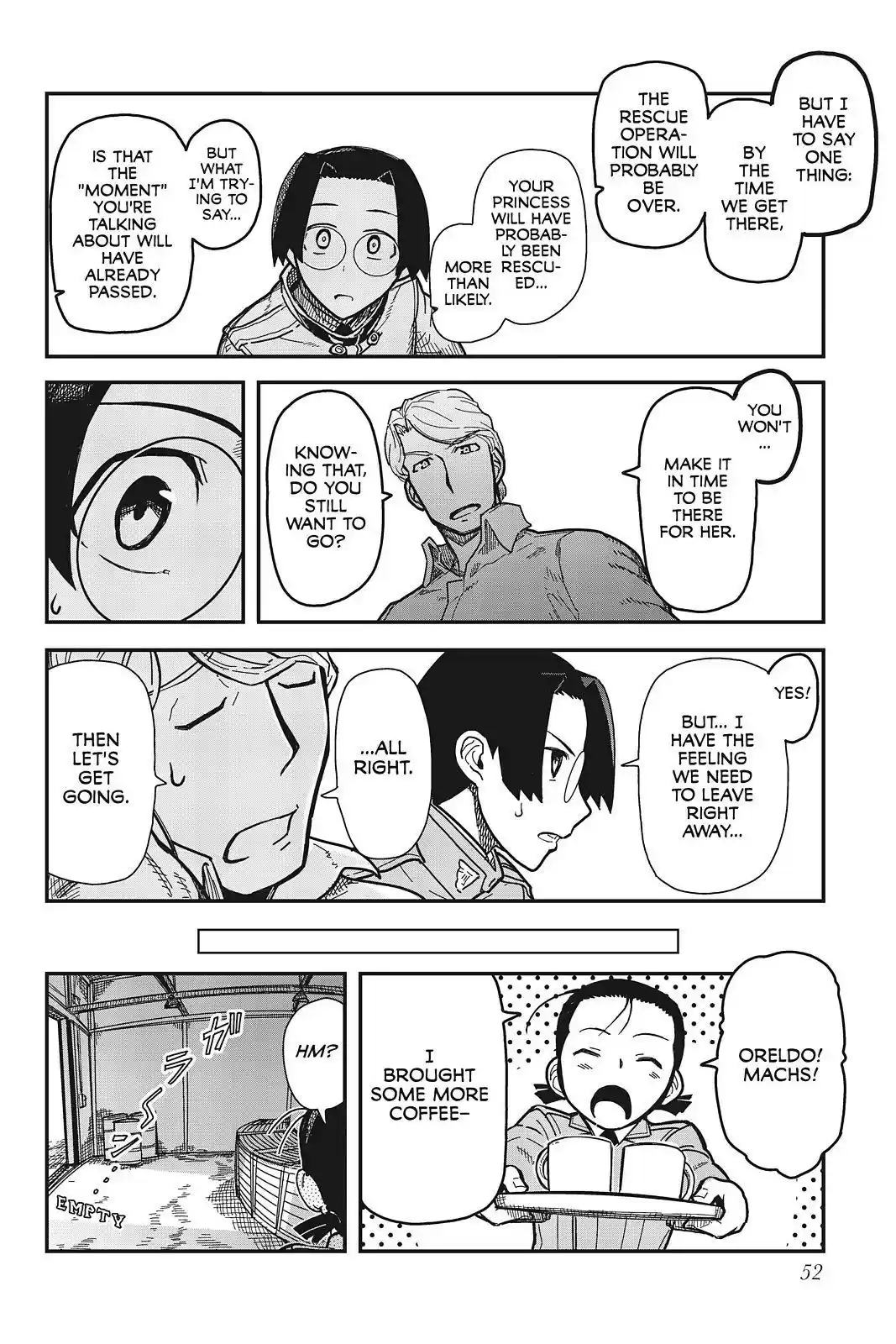 Pumpkin Scissors Chapter 117