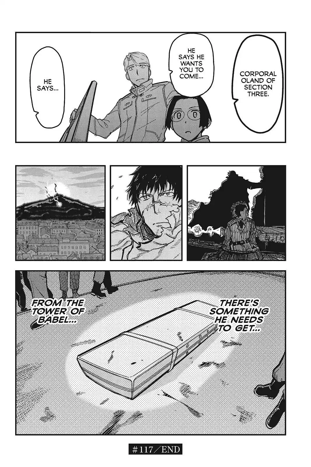 Pumpkin Scissors Chapter 117