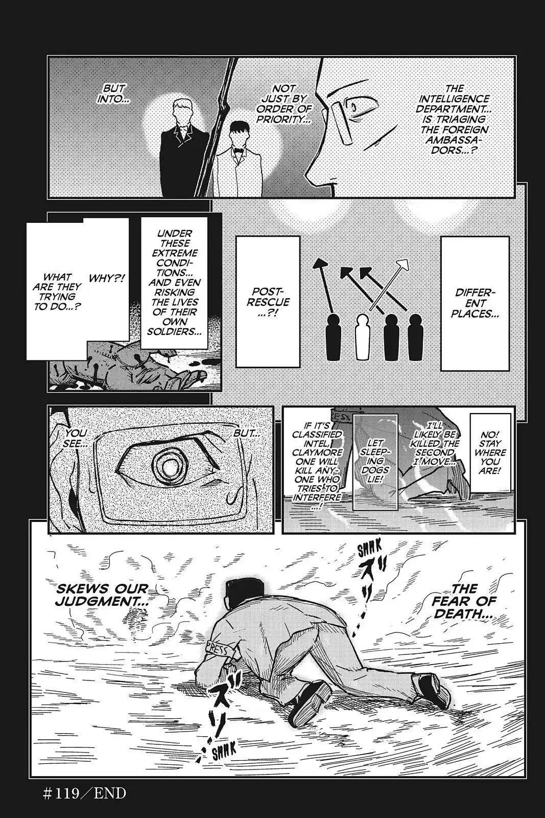 Pumpkin Scissors Chapter 119