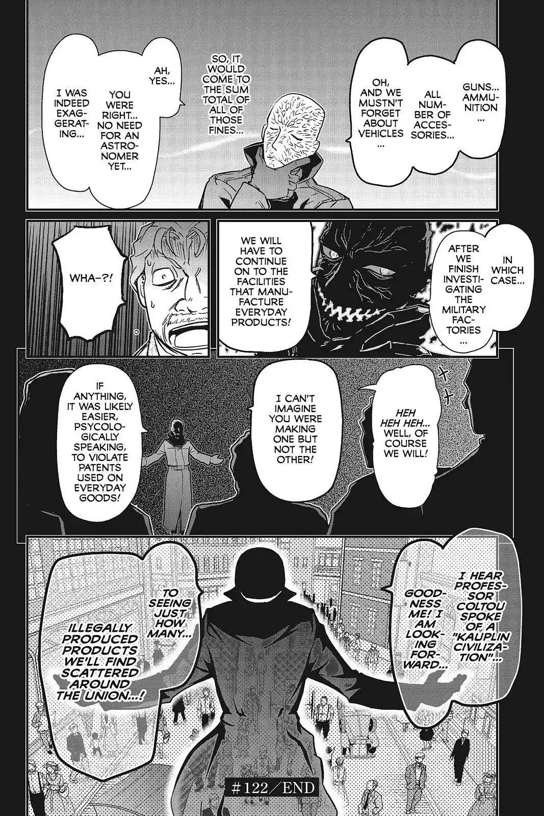 Pumpkin Scissors Chapter 122