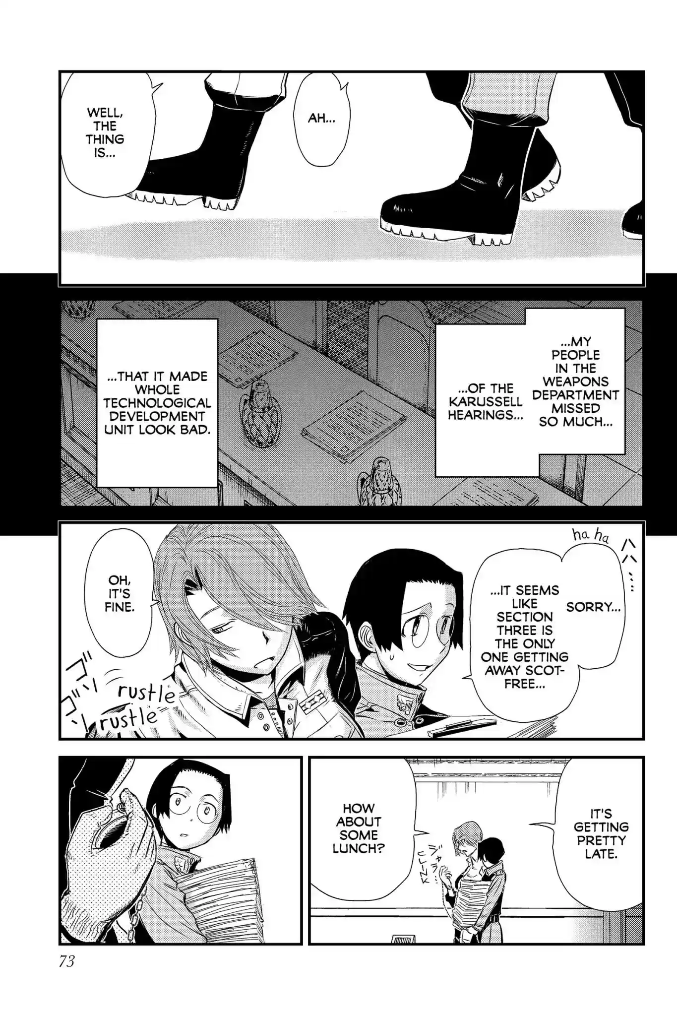 Pumpkin Scissors Vol.12 Chapter 47: