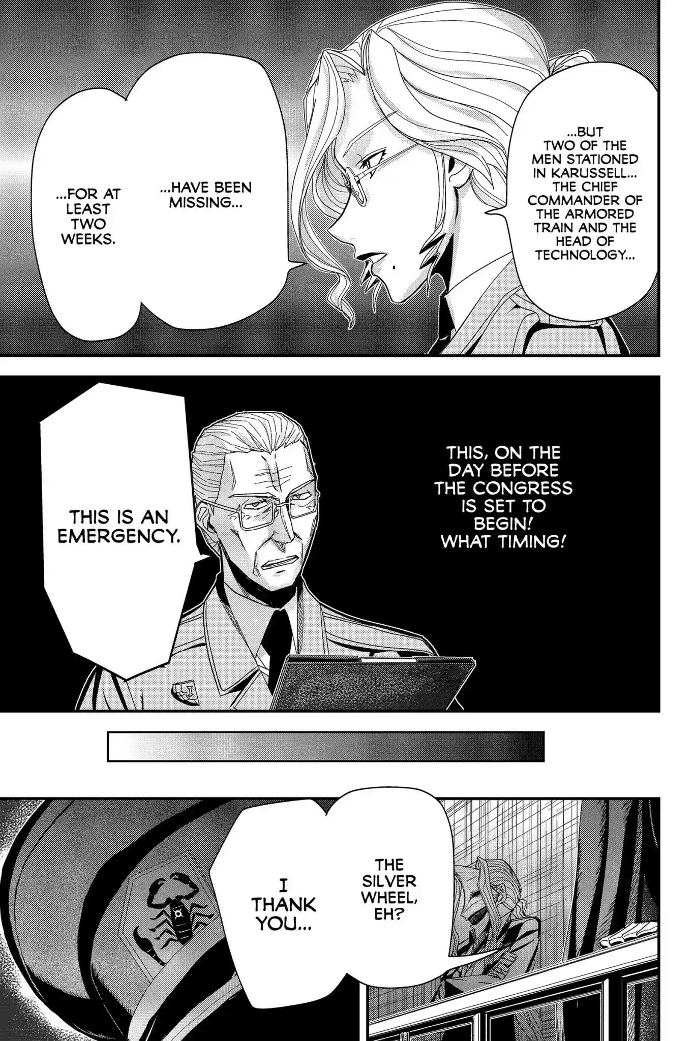 Pumpkin Scissors Vol.12 Chapter 50: