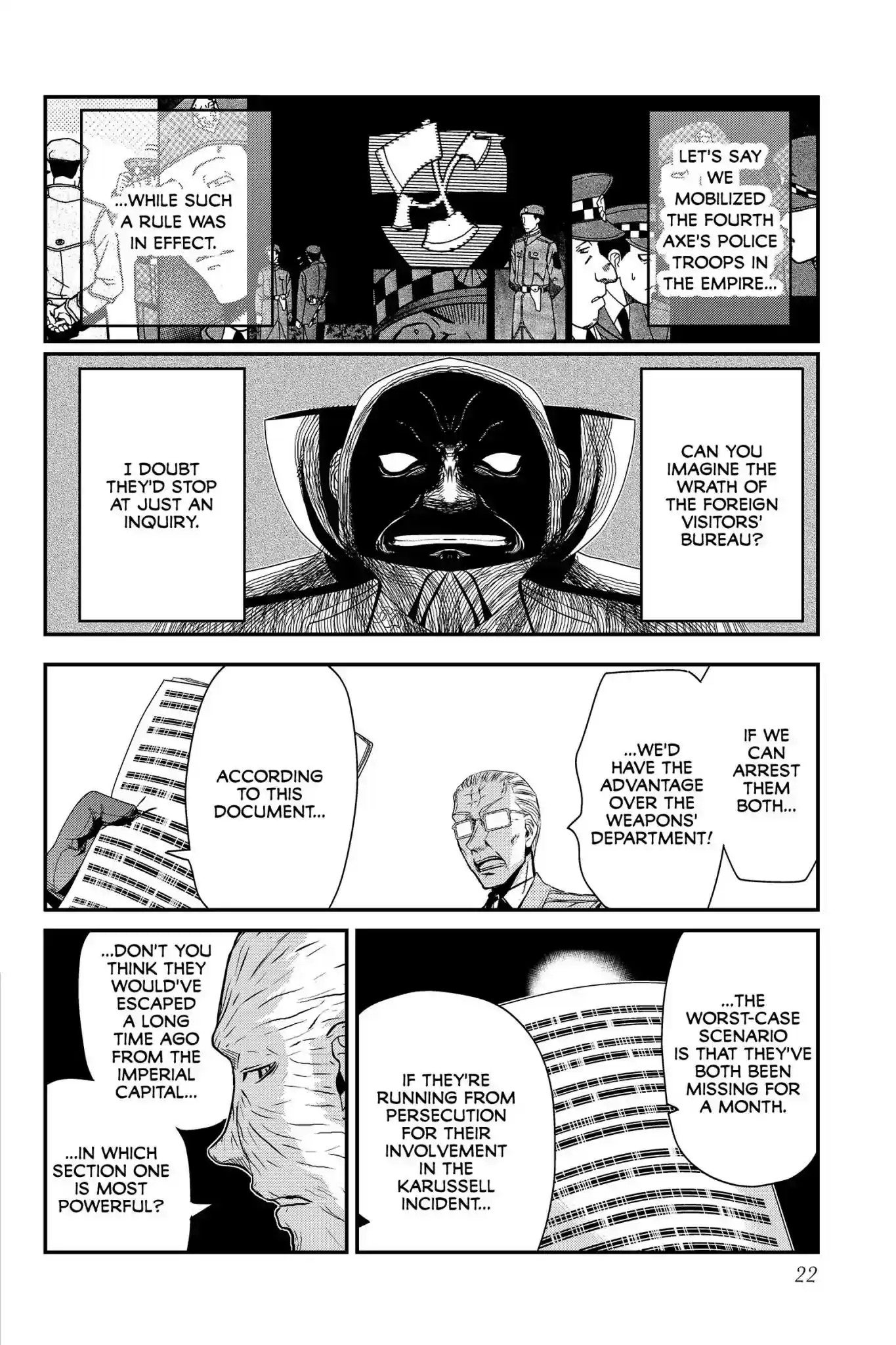 Pumpkin Scissors Vol.13 Chapter 51: Day One: