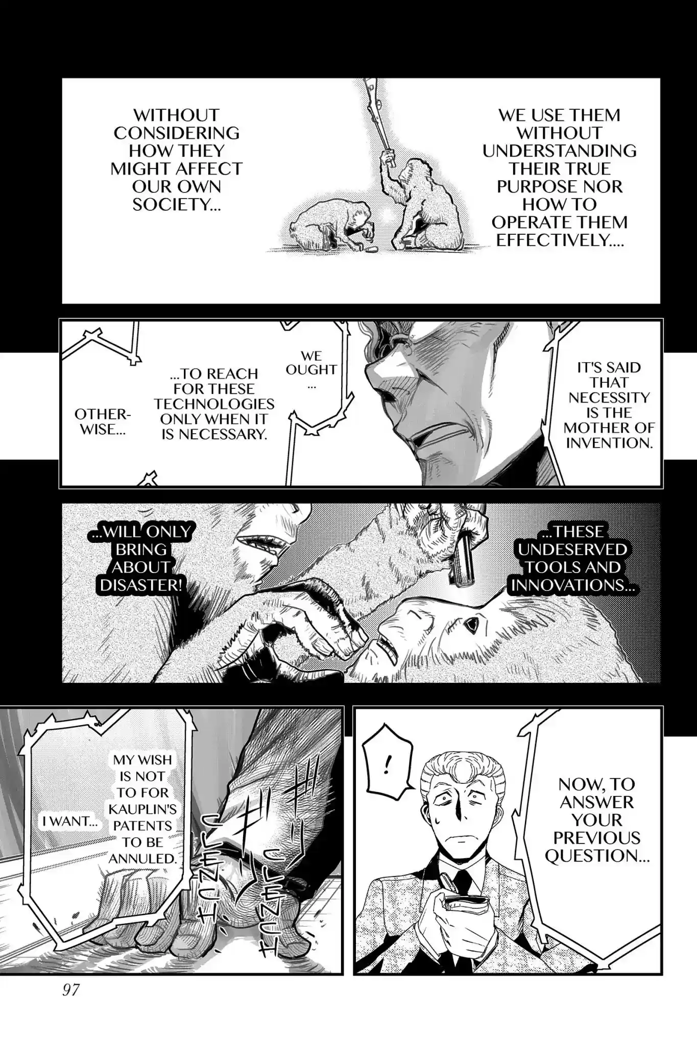 Pumpkin Scissors Vol.14 Chapter 60: Day Three: