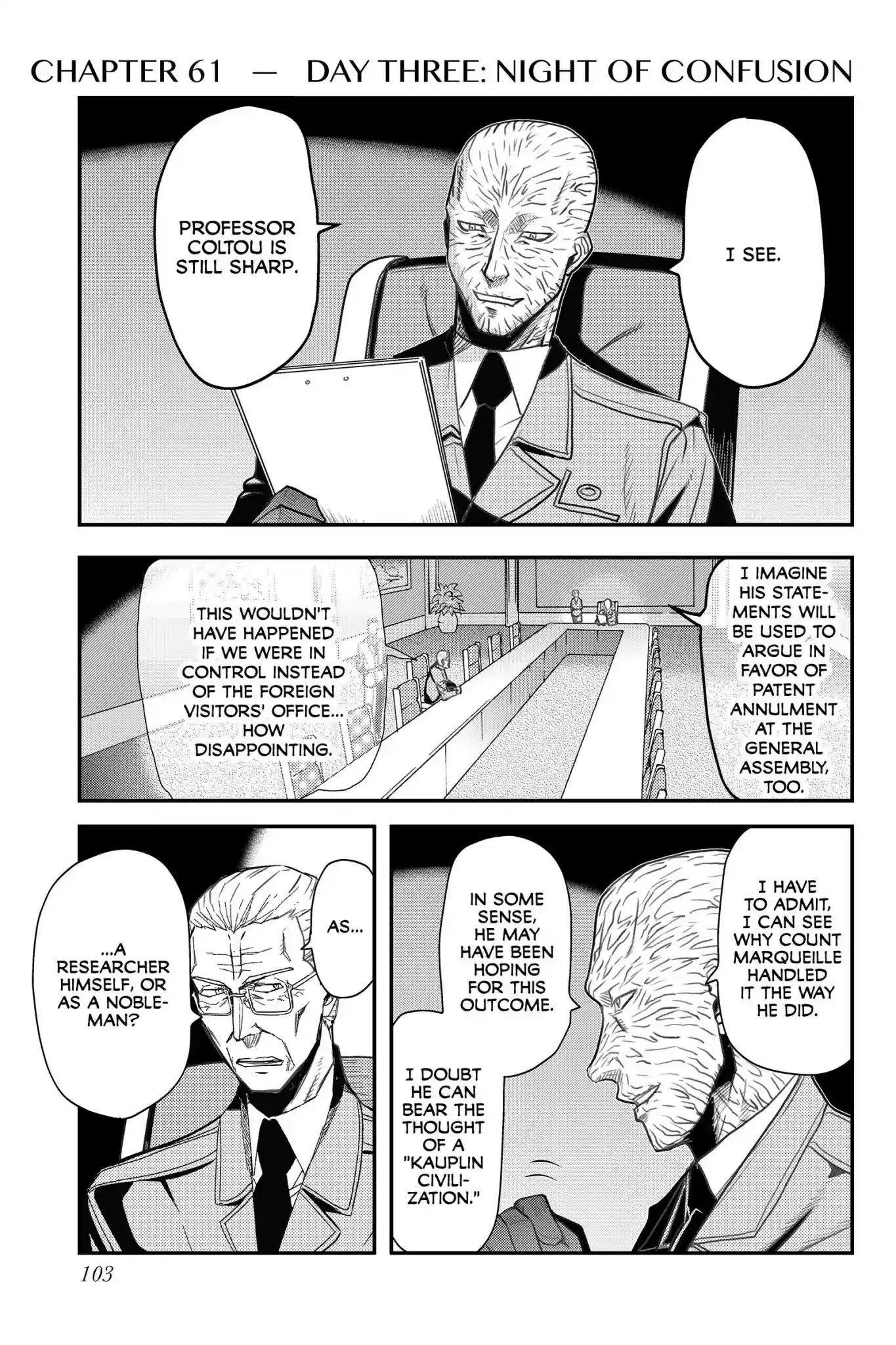 Pumpkin Scissors Vol.14 Chapter 61: Day Three: