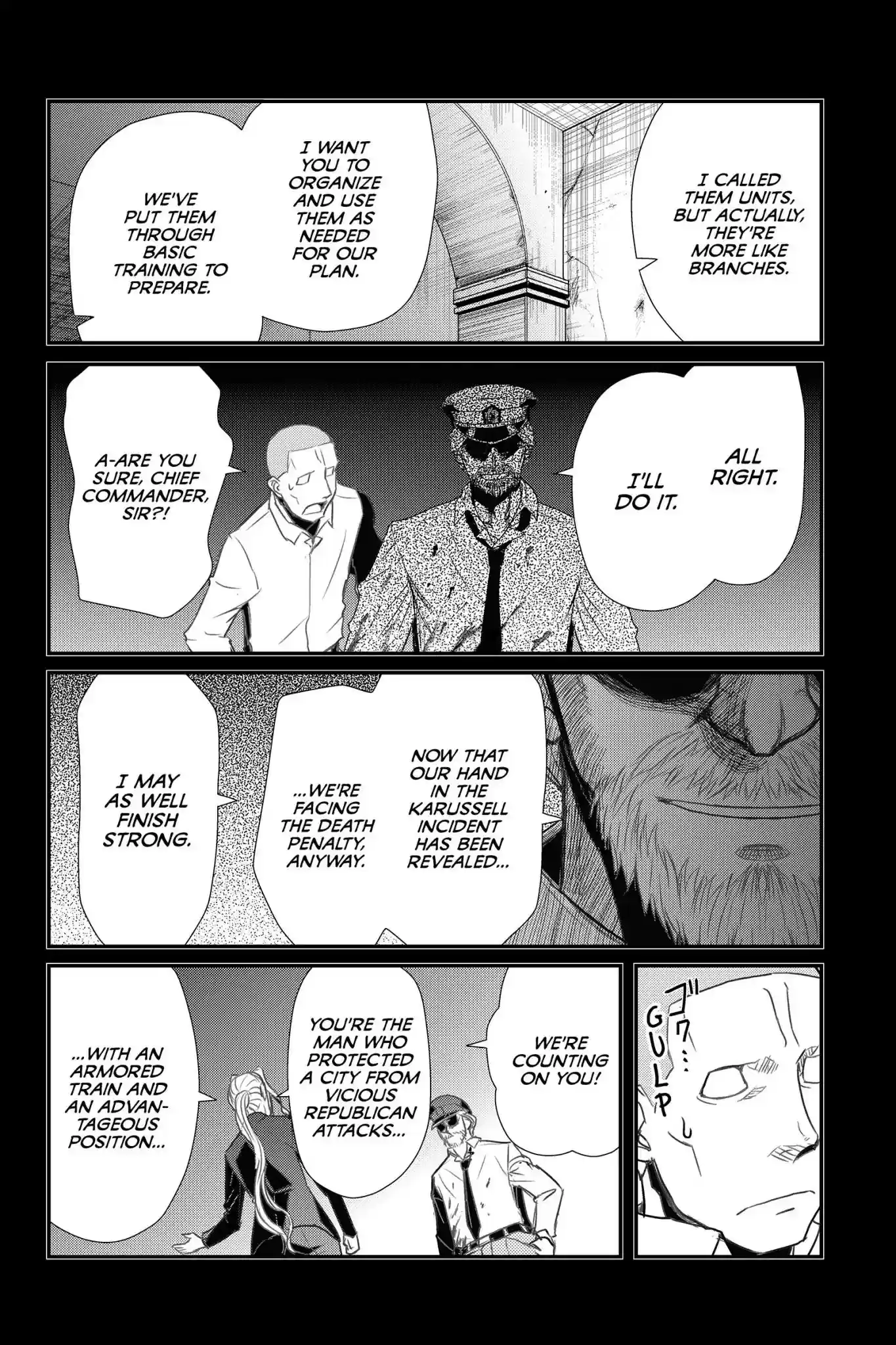 Pumpkin Scissors Vol.14 Chapter 62: Day Four: