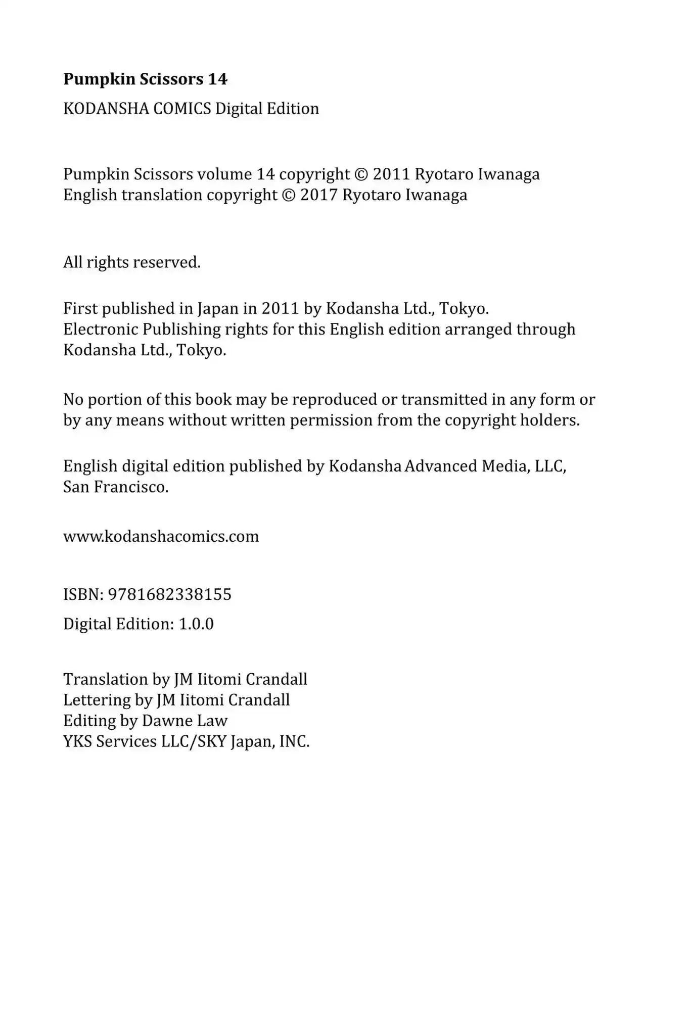 Pumpkin Scissors Vol.14 Chapter 63: Day Four: