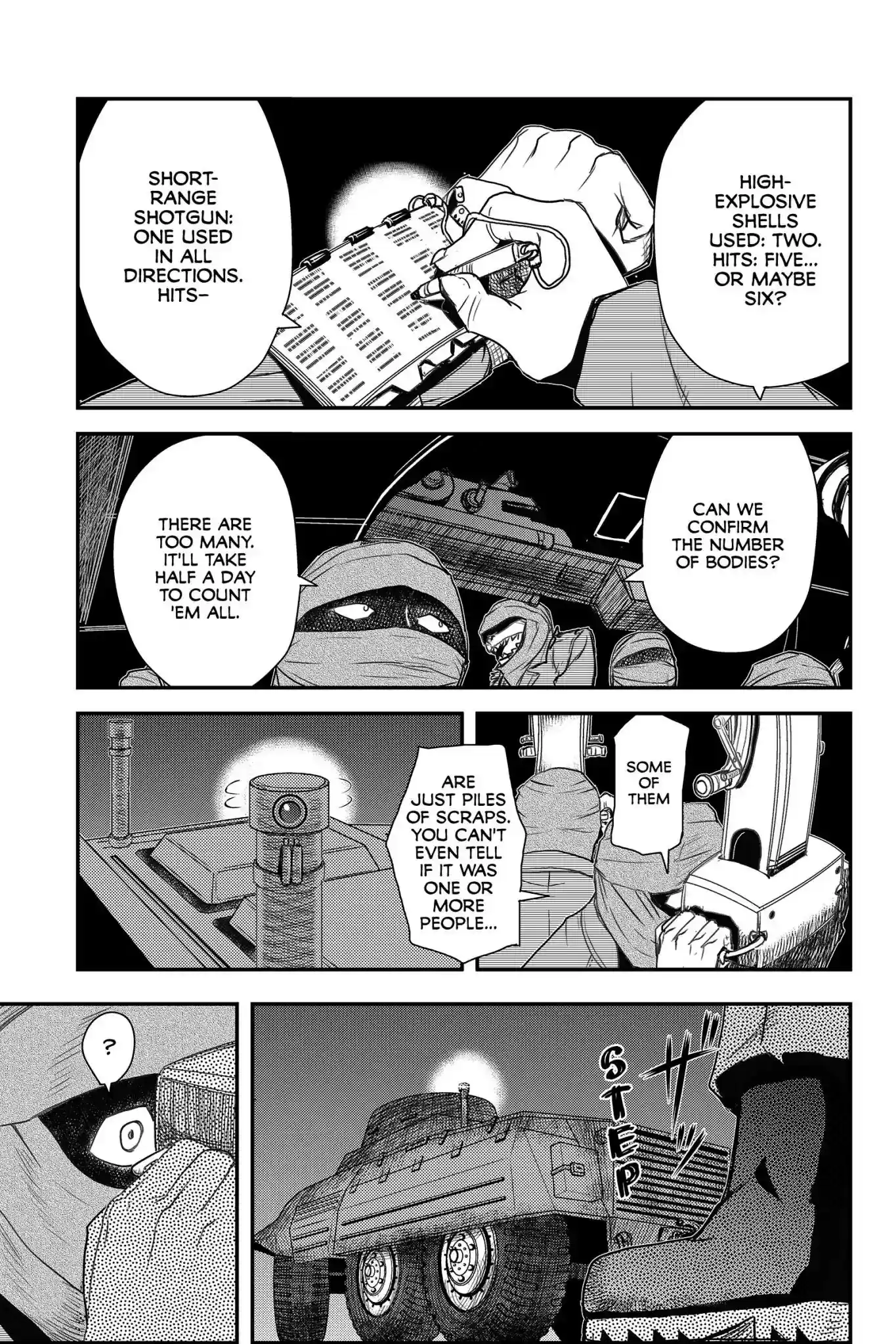 Pumpkin Scissors Vol.15 Chapter 64: Day Four: