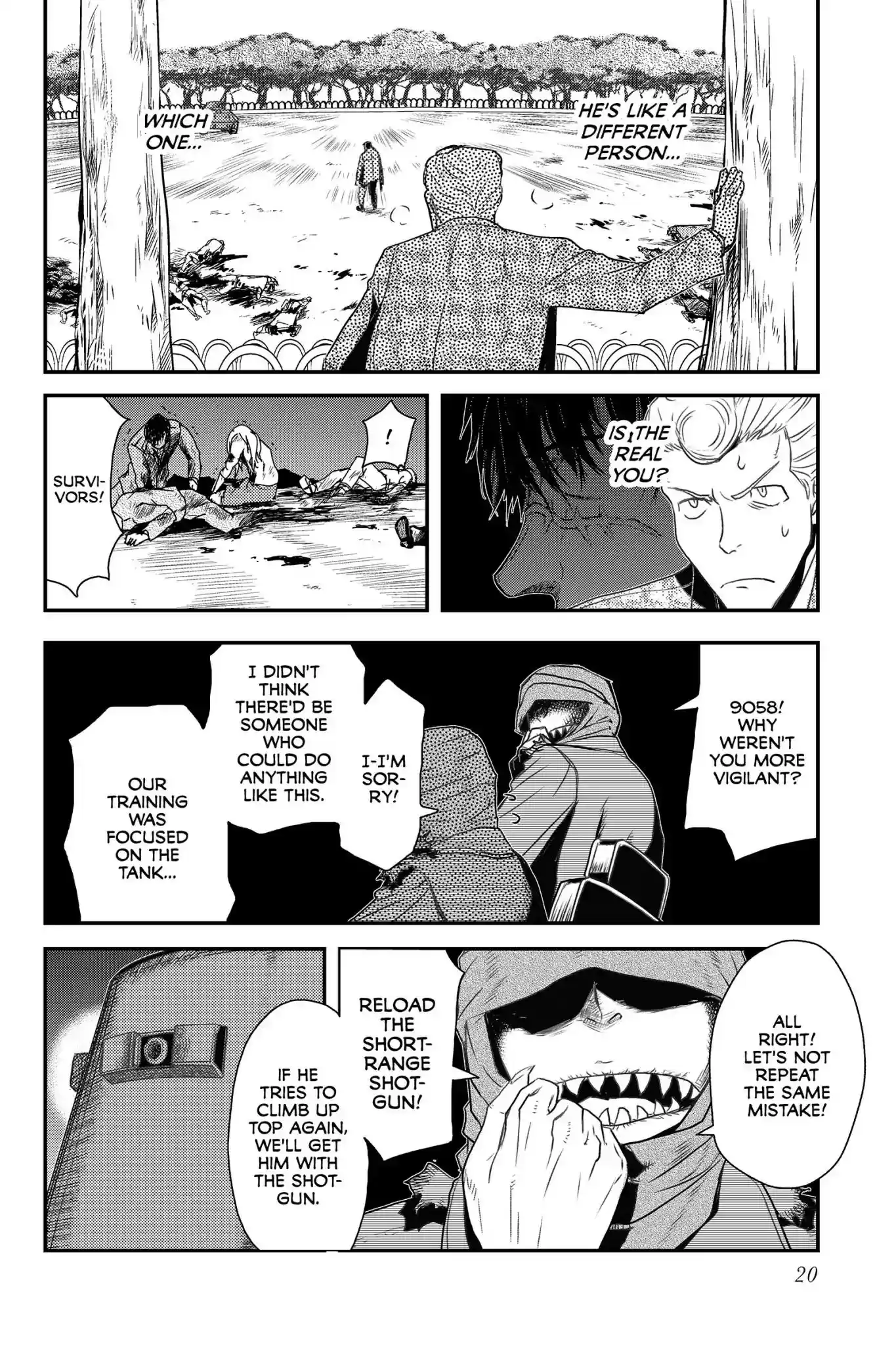 Pumpkin Scissors Vol.15 Chapter 64: Day Four: