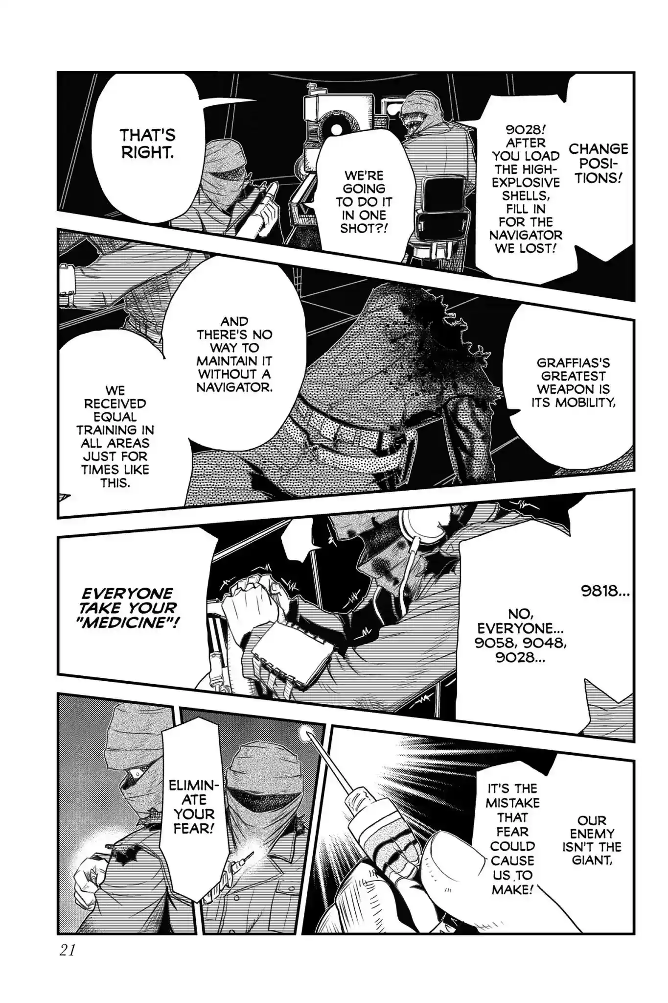 Pumpkin Scissors Vol.15 Chapter 64: Day Four: