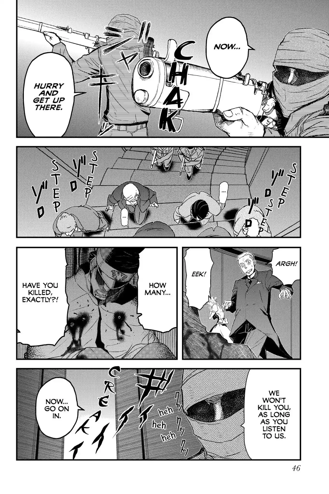 Pumpkin Scissors Vol.15 Chapter 65: Day Four: