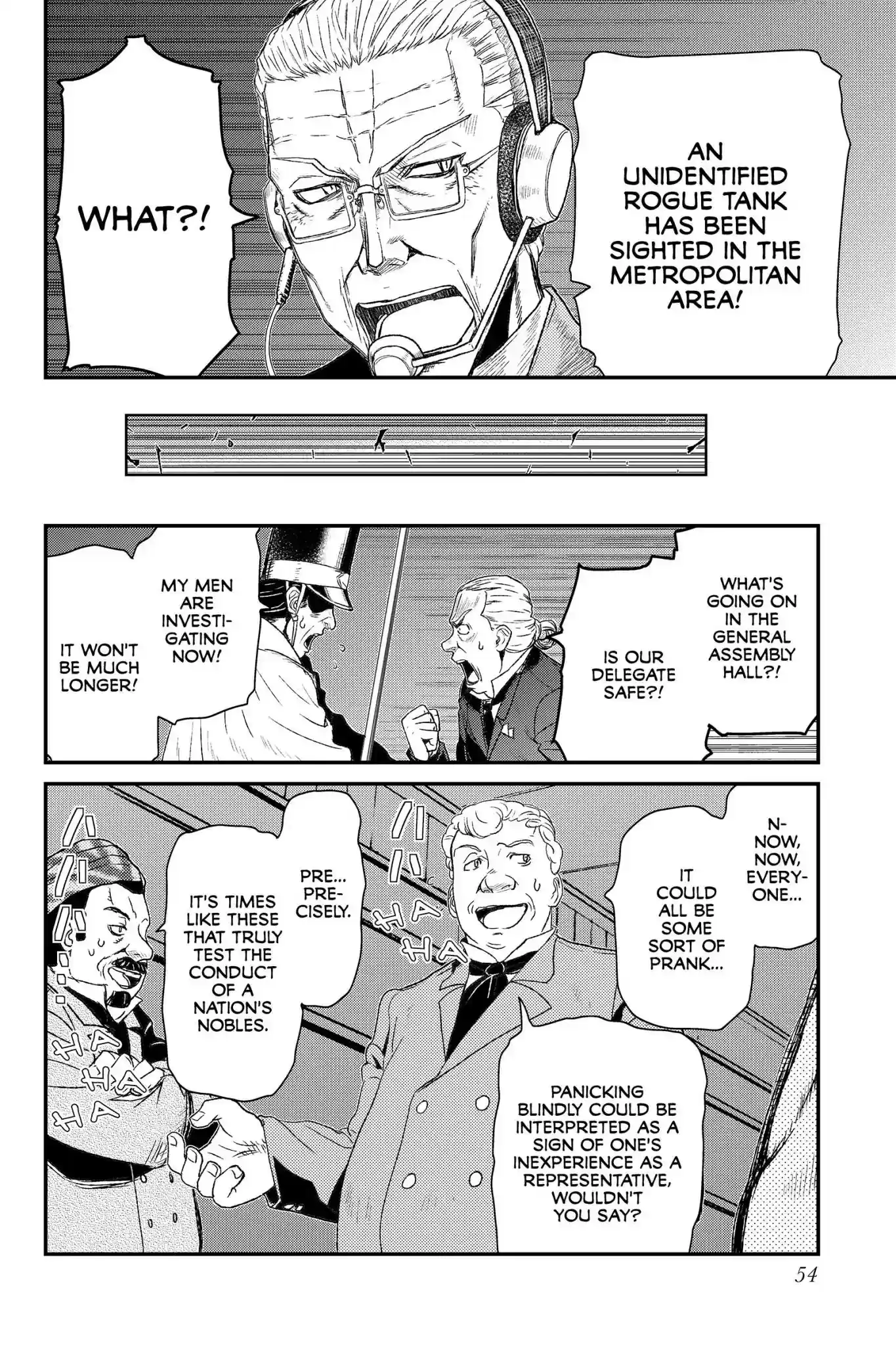 Pumpkin Scissors Vol.15 Chapter 65: Day Four: