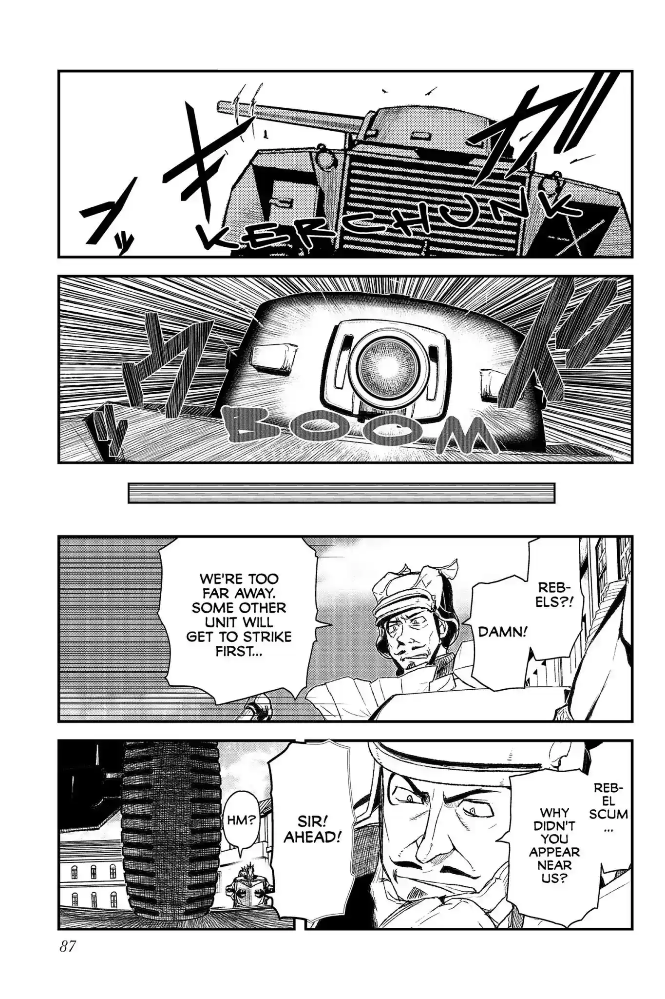 Pumpkin Scissors Vol.15 Chapter 66: Day Four: