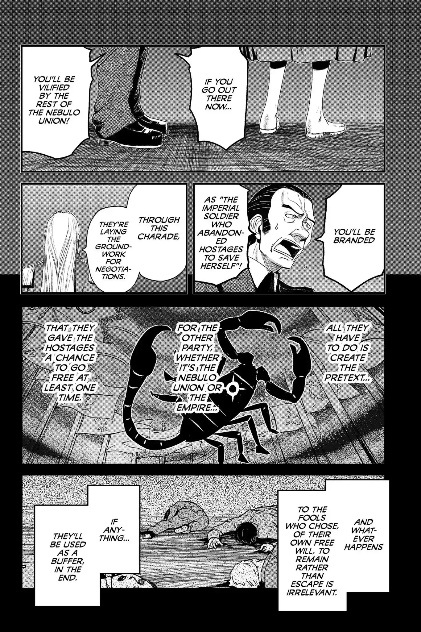 Pumpkin Scissors Vol.15 Chapter 68: Day Four: