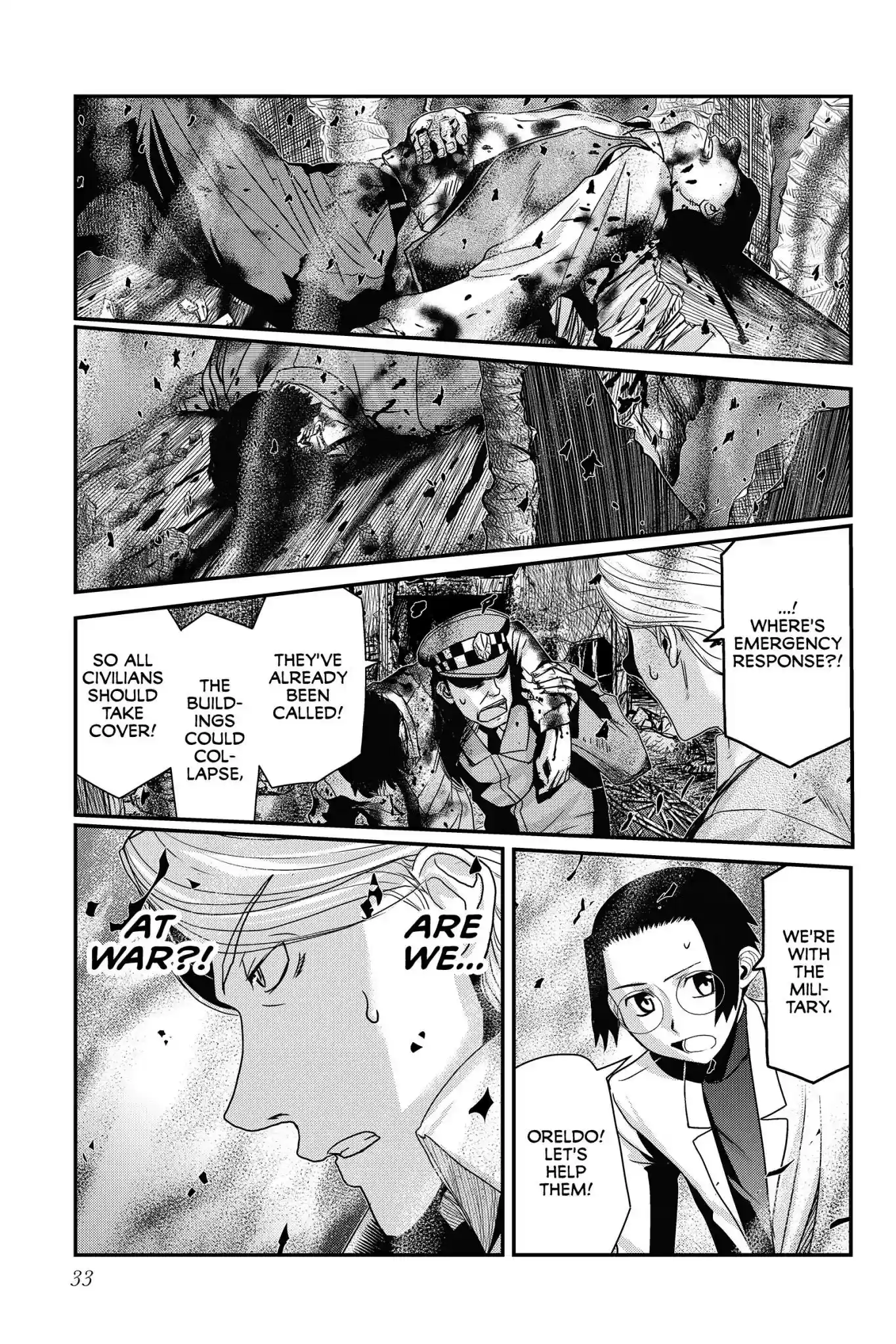 Pumpkin Scissors Vol.16 Chapter 70: Day Four: