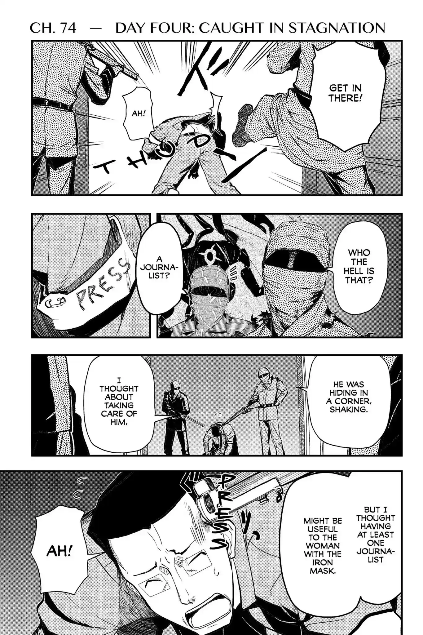 Pumpkin Scissors Vol.16 Chapter 74: Day Four: