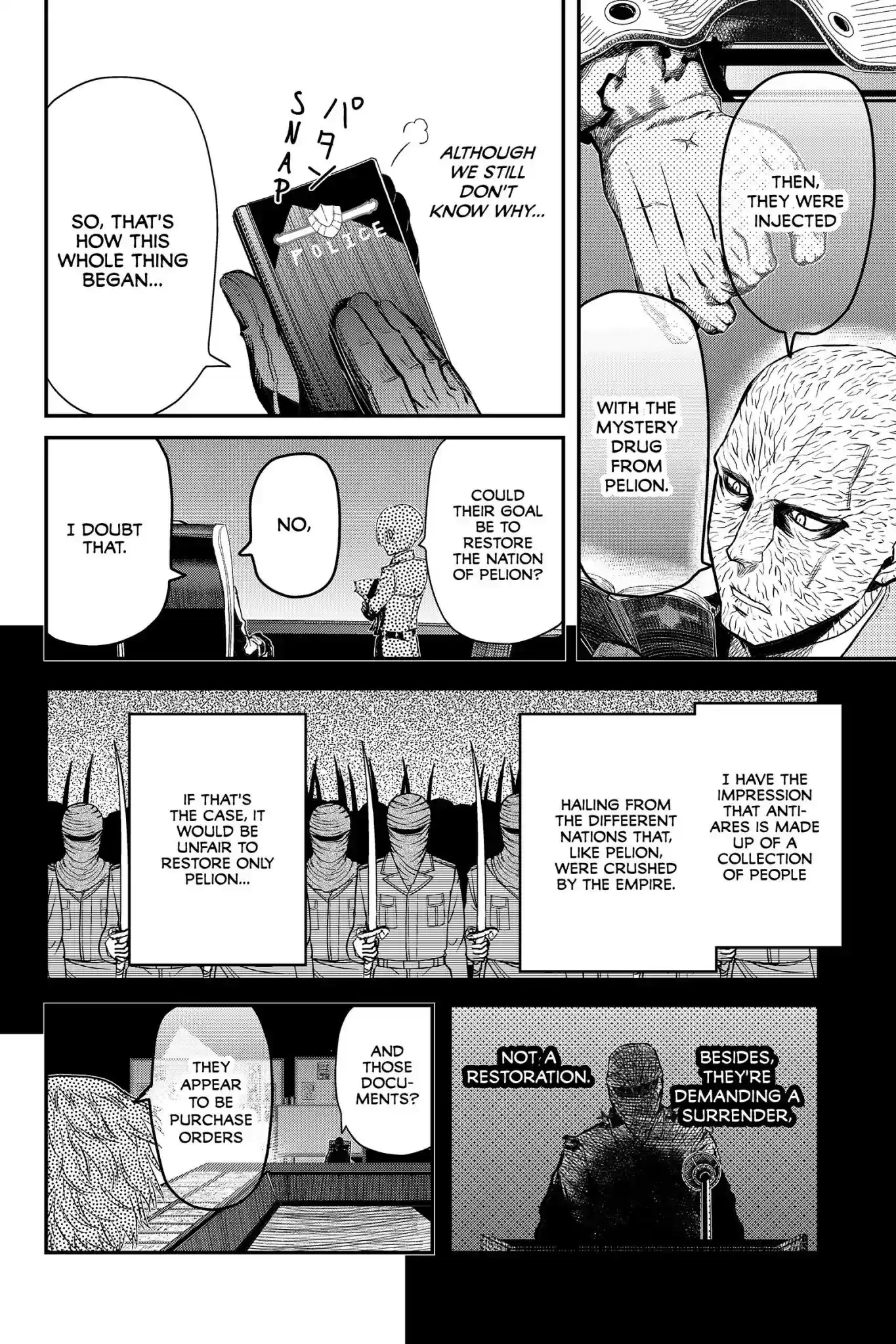 Pumpkin Scissors Vol.16 Chapter 75: Day Four: