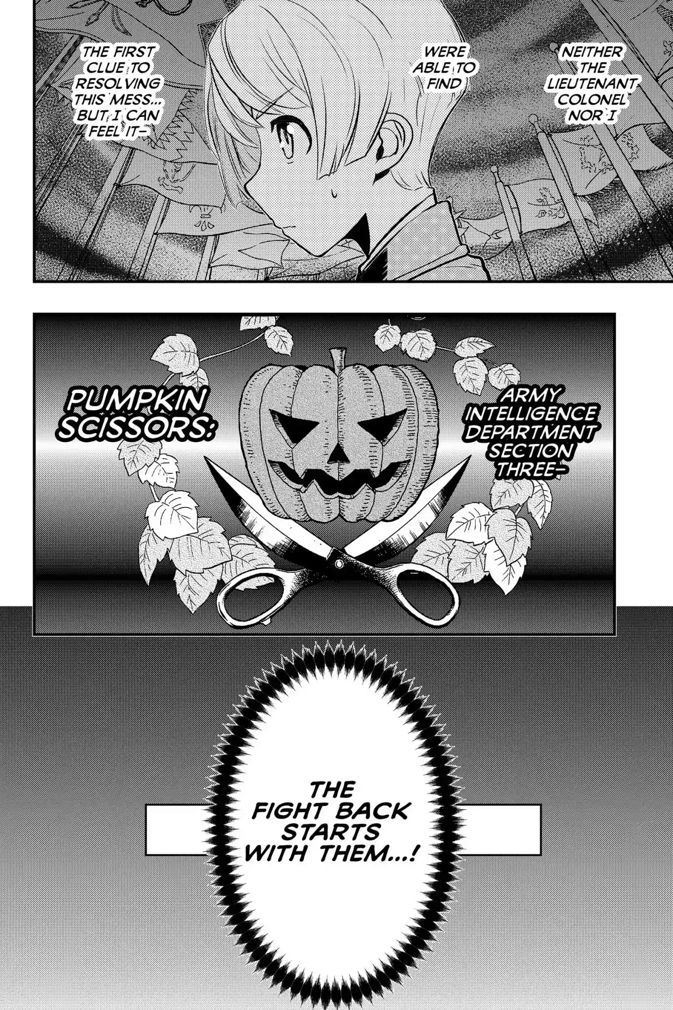 Pumpkin Scissors Vol.16 Chapter 75: Day Four: