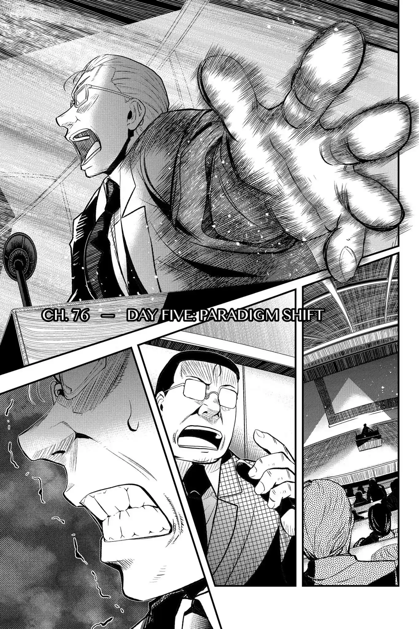 Pumpkin Scissors Vol.16 Chapter 76: Day Five: