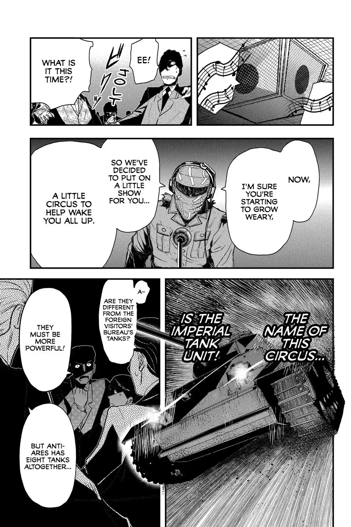 Pumpkin Scissors Vol.16 Chapter 76: Day Five: