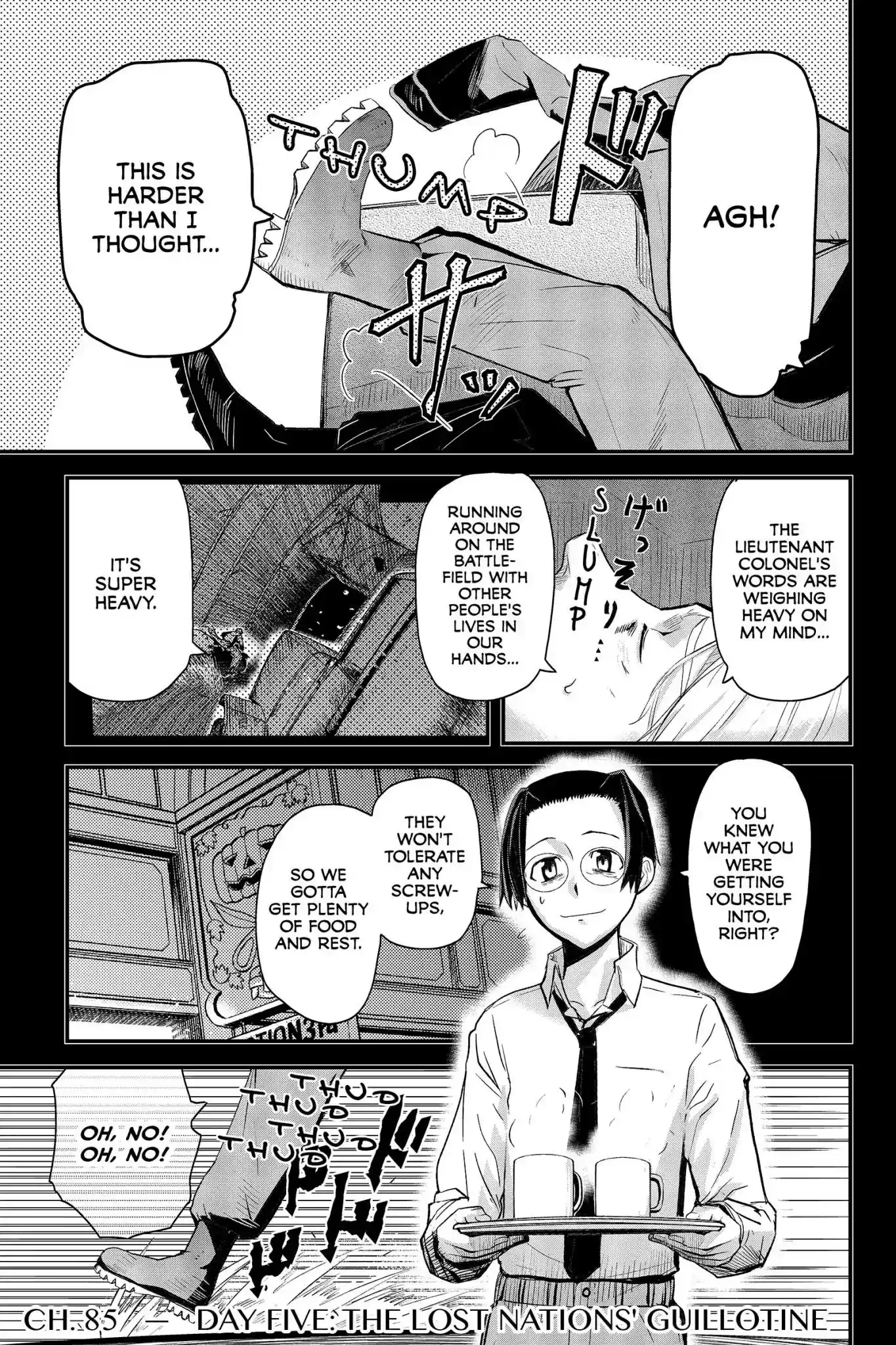 Pumpkin Scissors Vol.18 Chapter 85: Day Five: