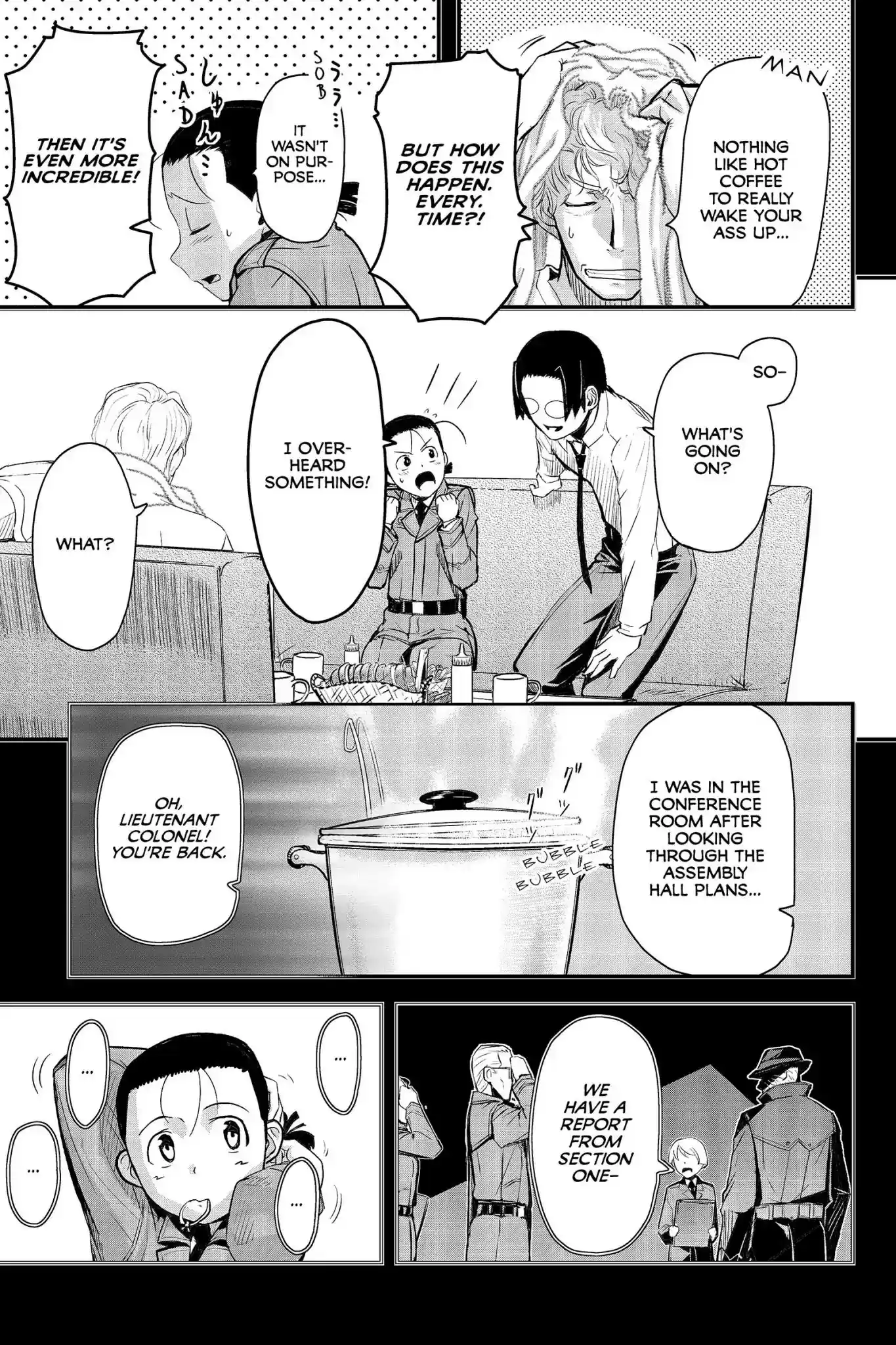 Pumpkin Scissors Vol.18 Chapter 85: Day Five: