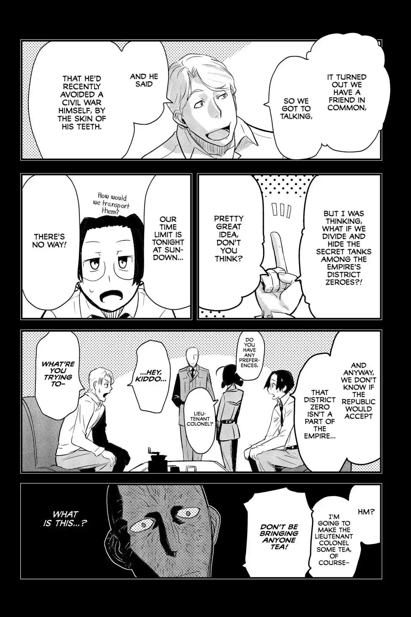 Pumpkin Scissors Vol.18 Chapter 85: Day Five: