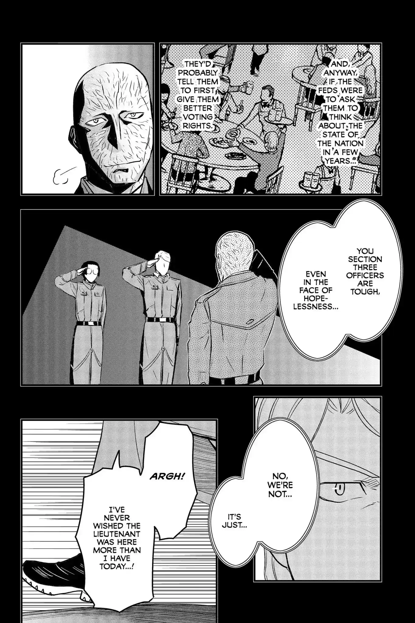 Pumpkin Scissors Vol.18 Chapter 85: Day Five: