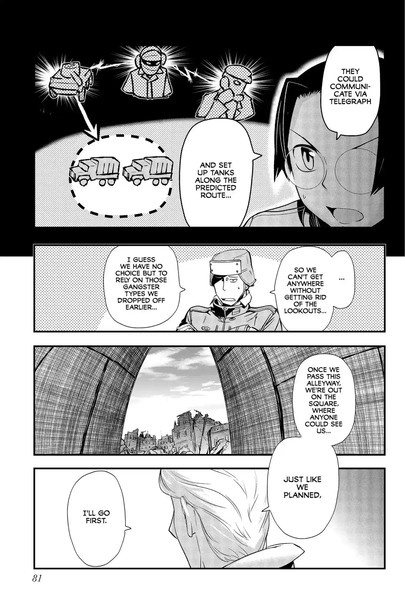 Pumpkin Scissors Vol.18 Chapter 86: Day Five: