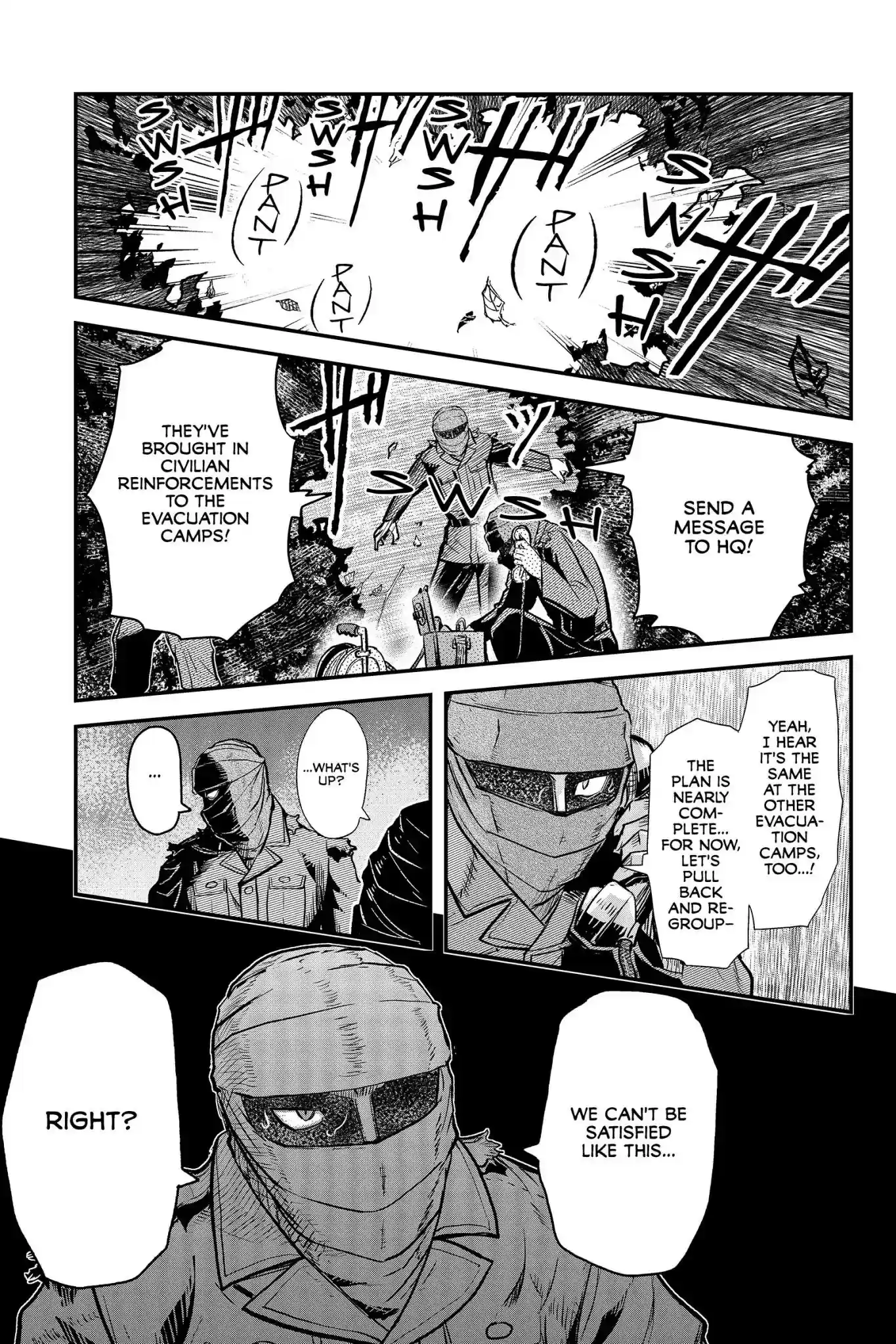 Pumpkin Scissors Vol.18 Chapter 86: Day Five: