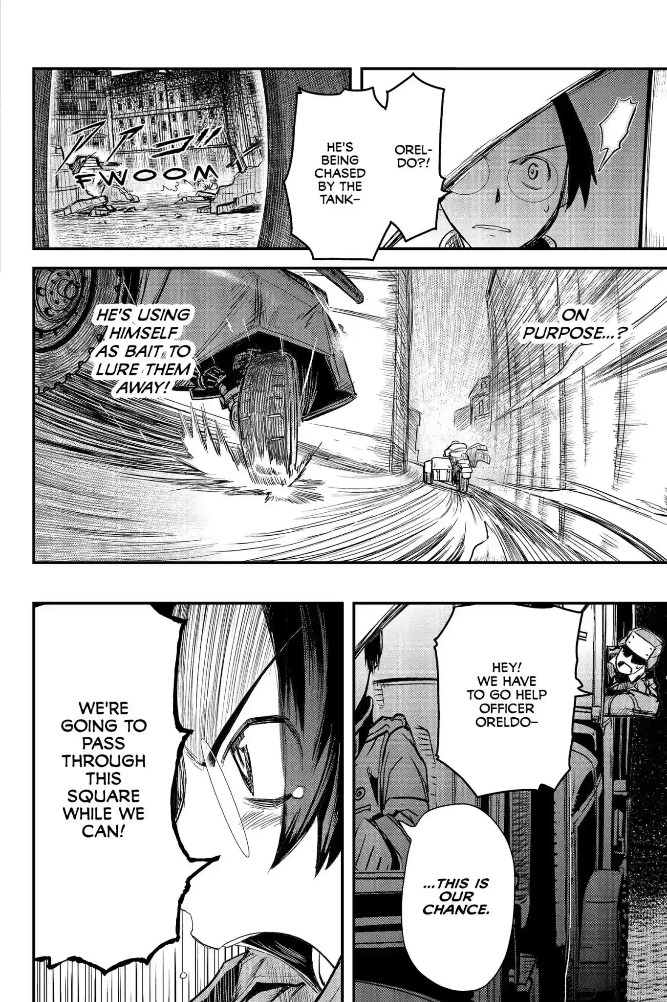 Pumpkin Scissors Vol.18 Chapter 86: Day Five: